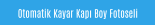 Otomatik Kayar Kapı Boy Fotoseli